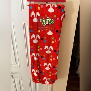 Trix Oversized Plush Throw Blanket